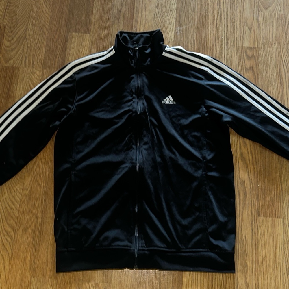 Adidas Men's or Women’s Black Track Jacket